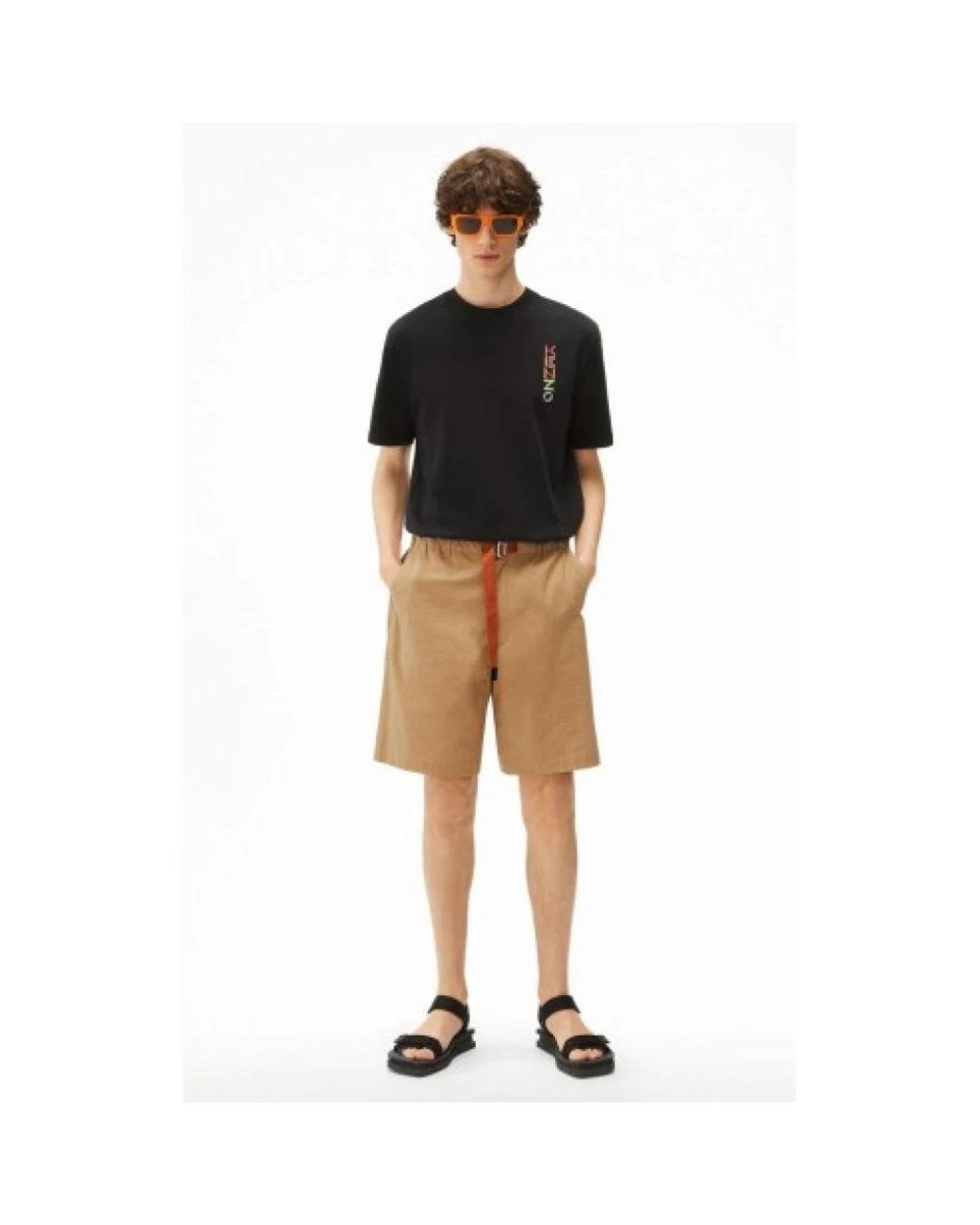 KENZO Natural Casual Shorts for men