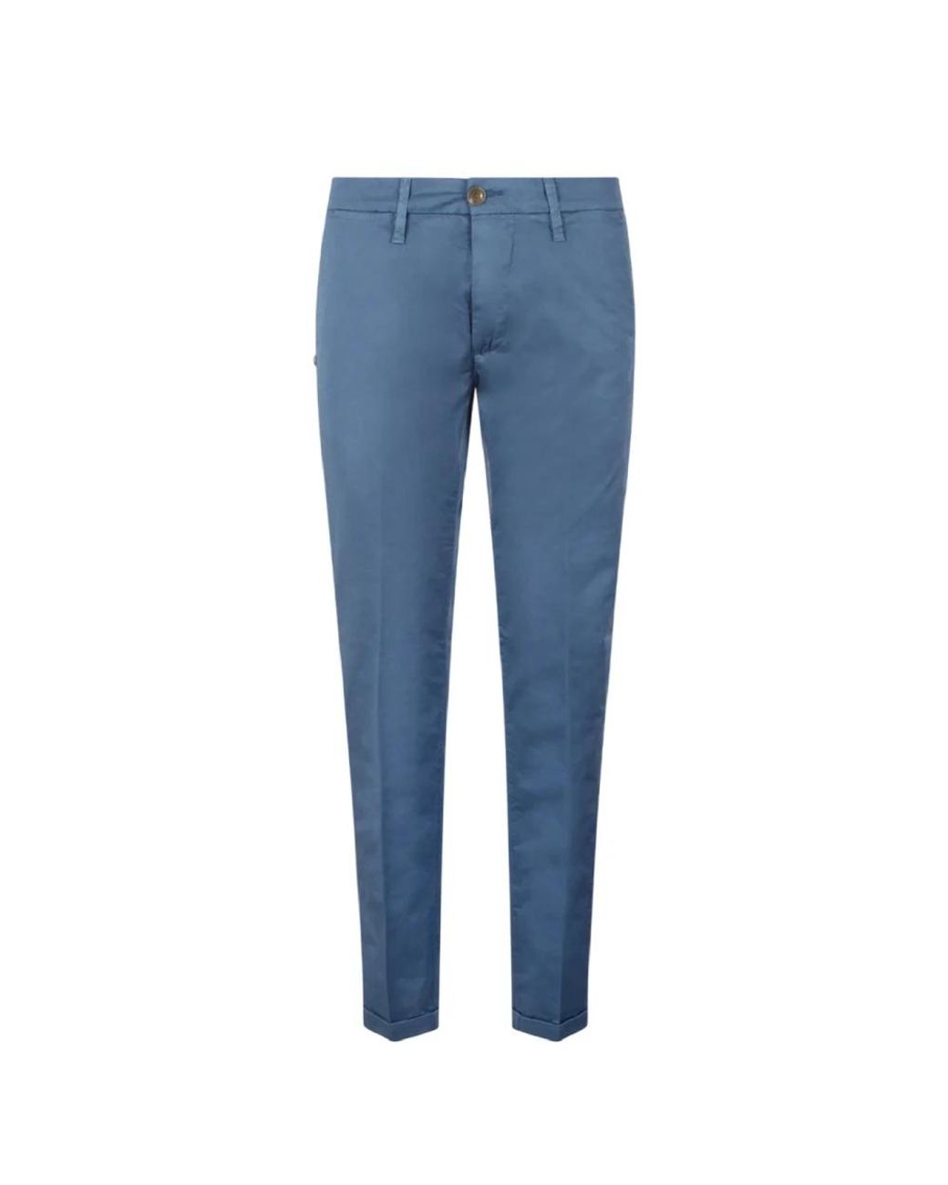 Re-hash Chinos in het Blue voor heren