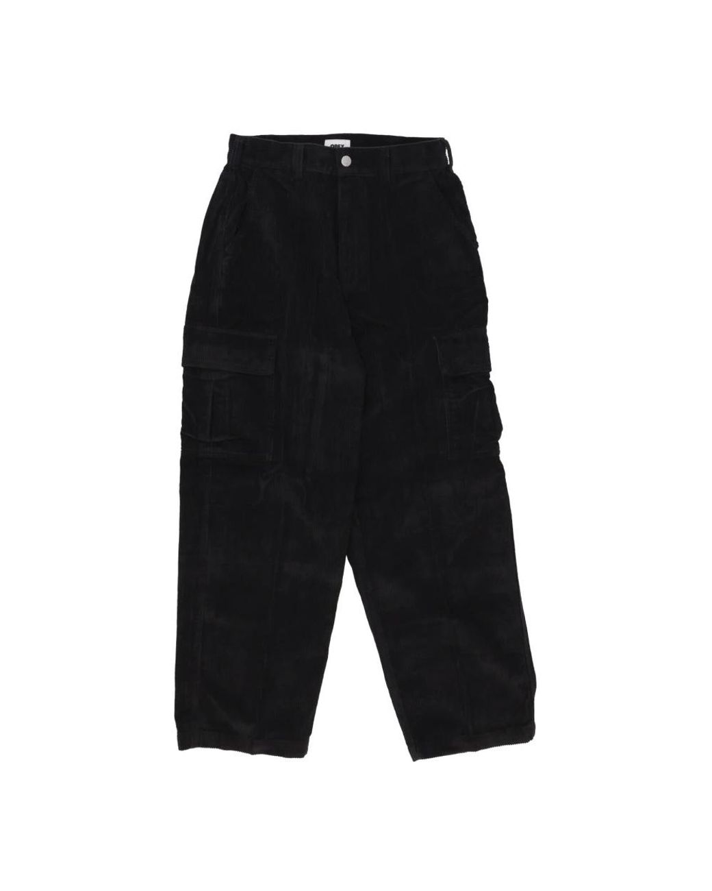 Obey Black Straight Trousers for men