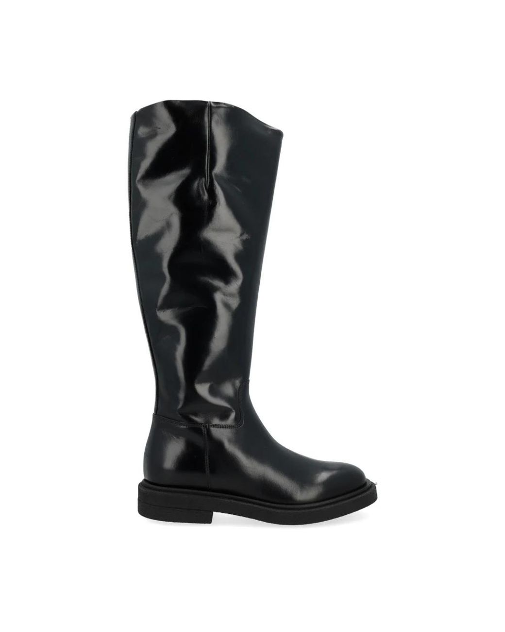 Carmens Black Schwarzer sierra stiefel - stilvolles modell