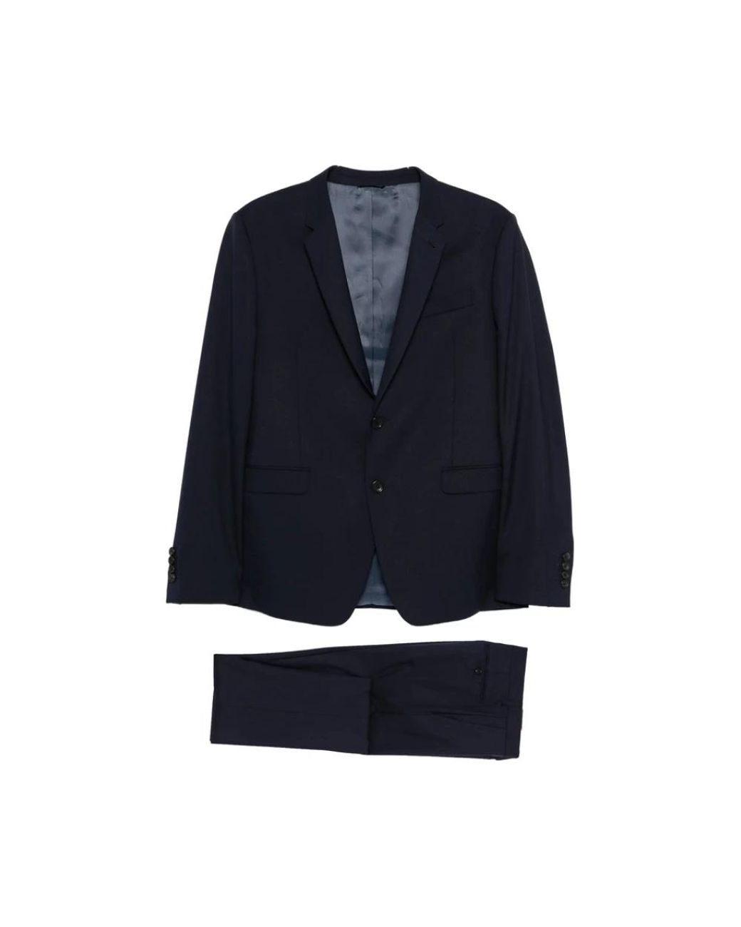 Reveres 1949 Blue Single Breasted Suits for men