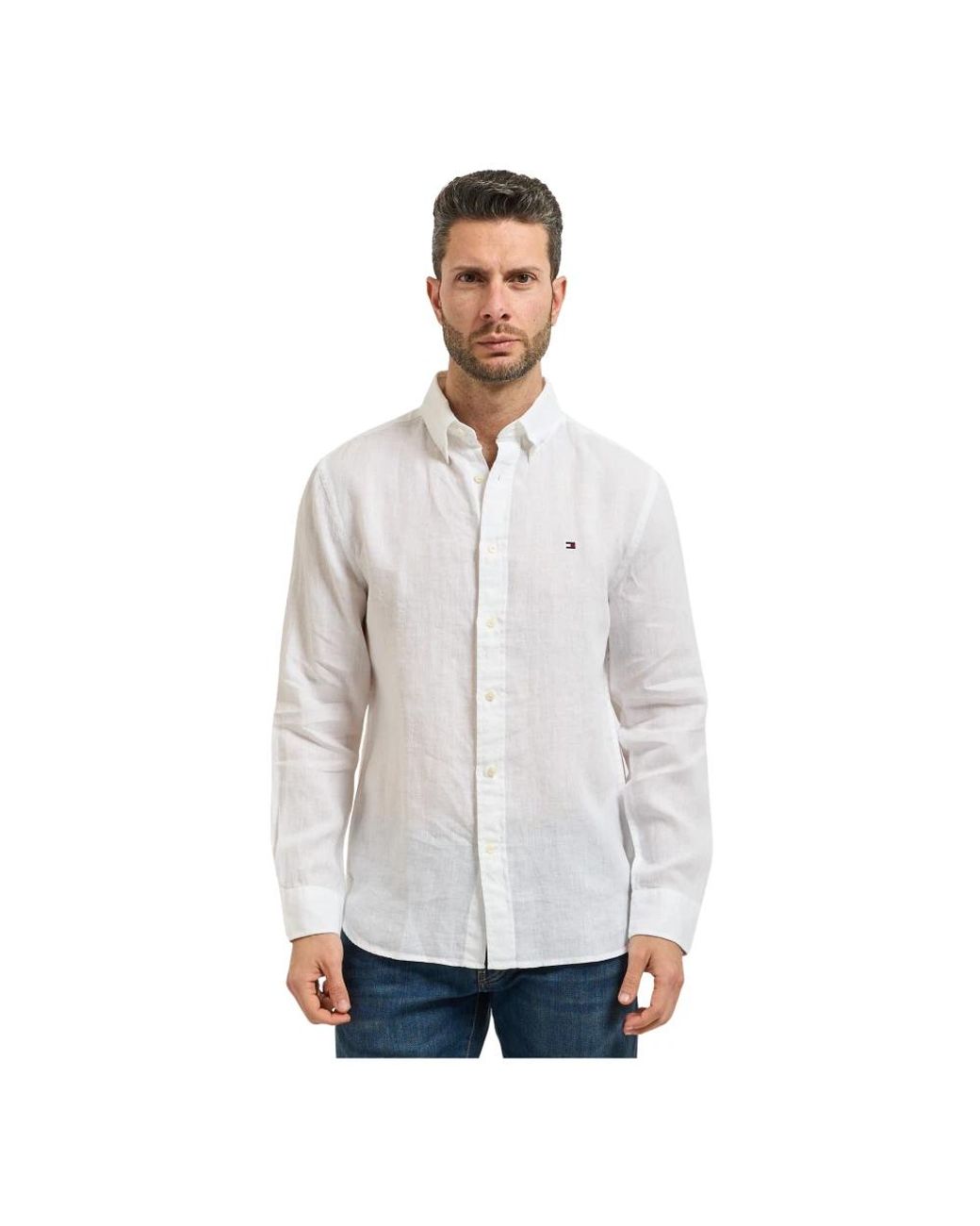 Tommy Hilfiger White Formal Shirts for men