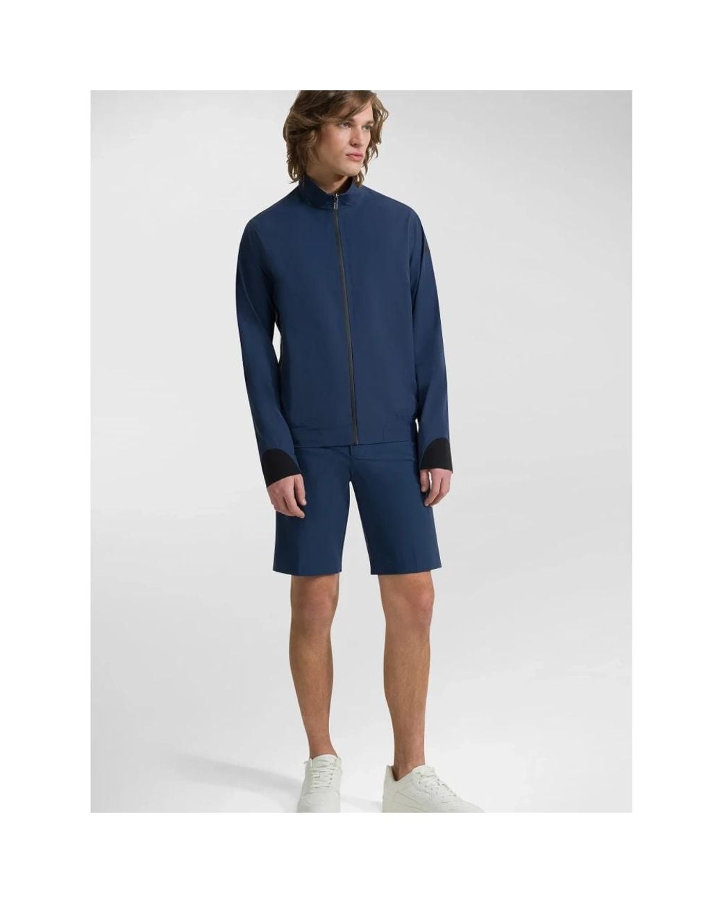 Rrd Jassen ,Blauw ,Summer Urban Full Zip Fleece Jacket in het Blue voor heren