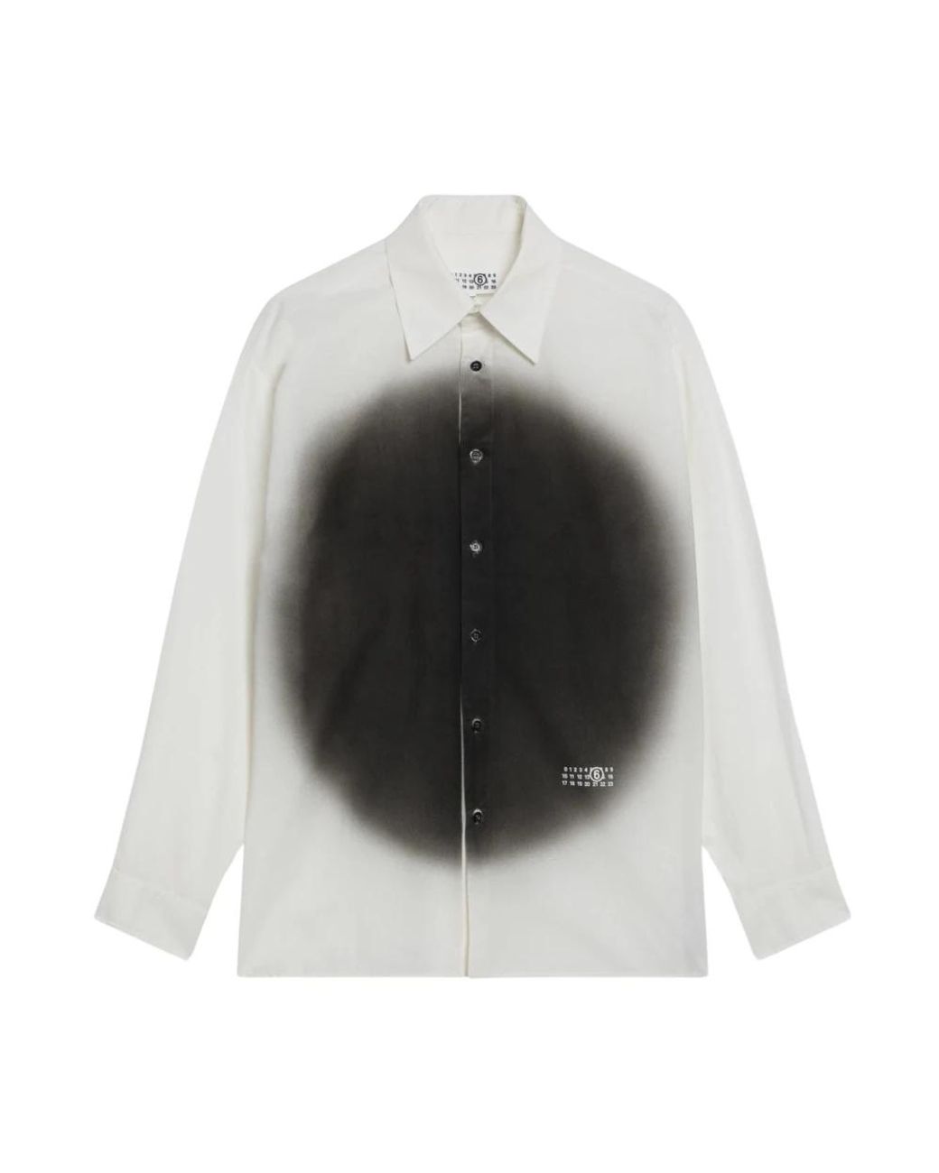 MM6 by Maison Margiela Gray Casual Shirts for men