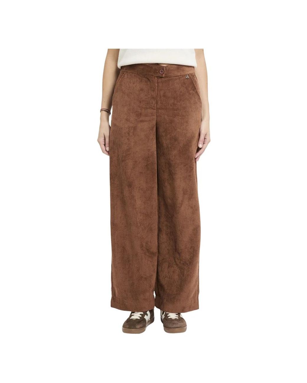 Dixie Brown Wide Trousers