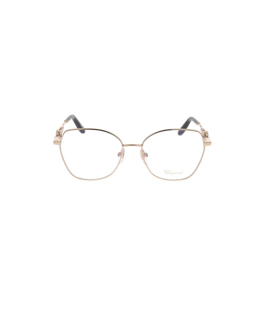 Glasses Chopard de color Metallic