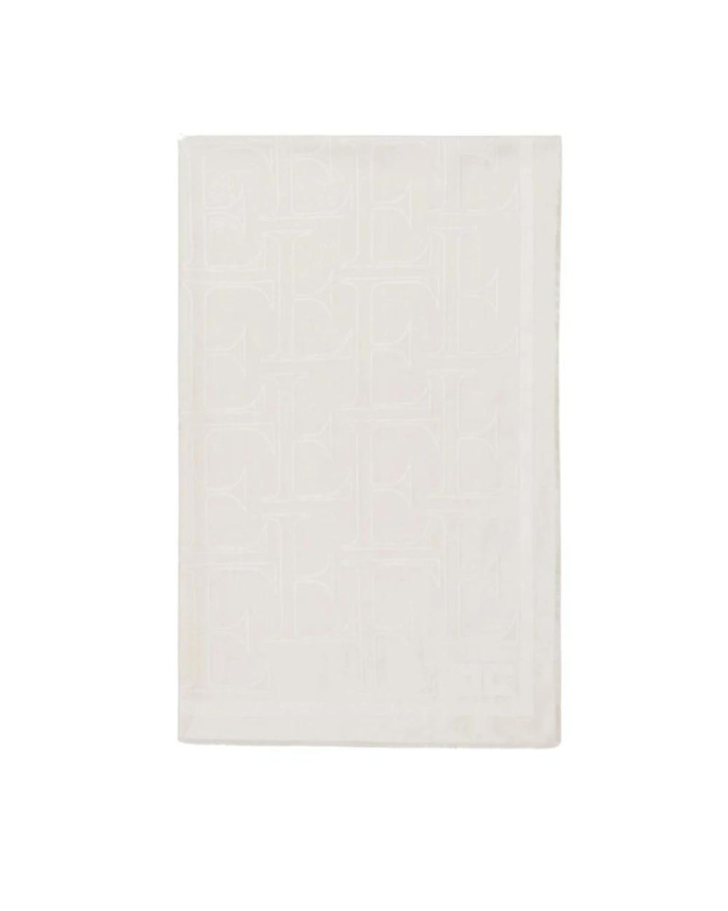 Elisabetta Franchi White Silk Scarves