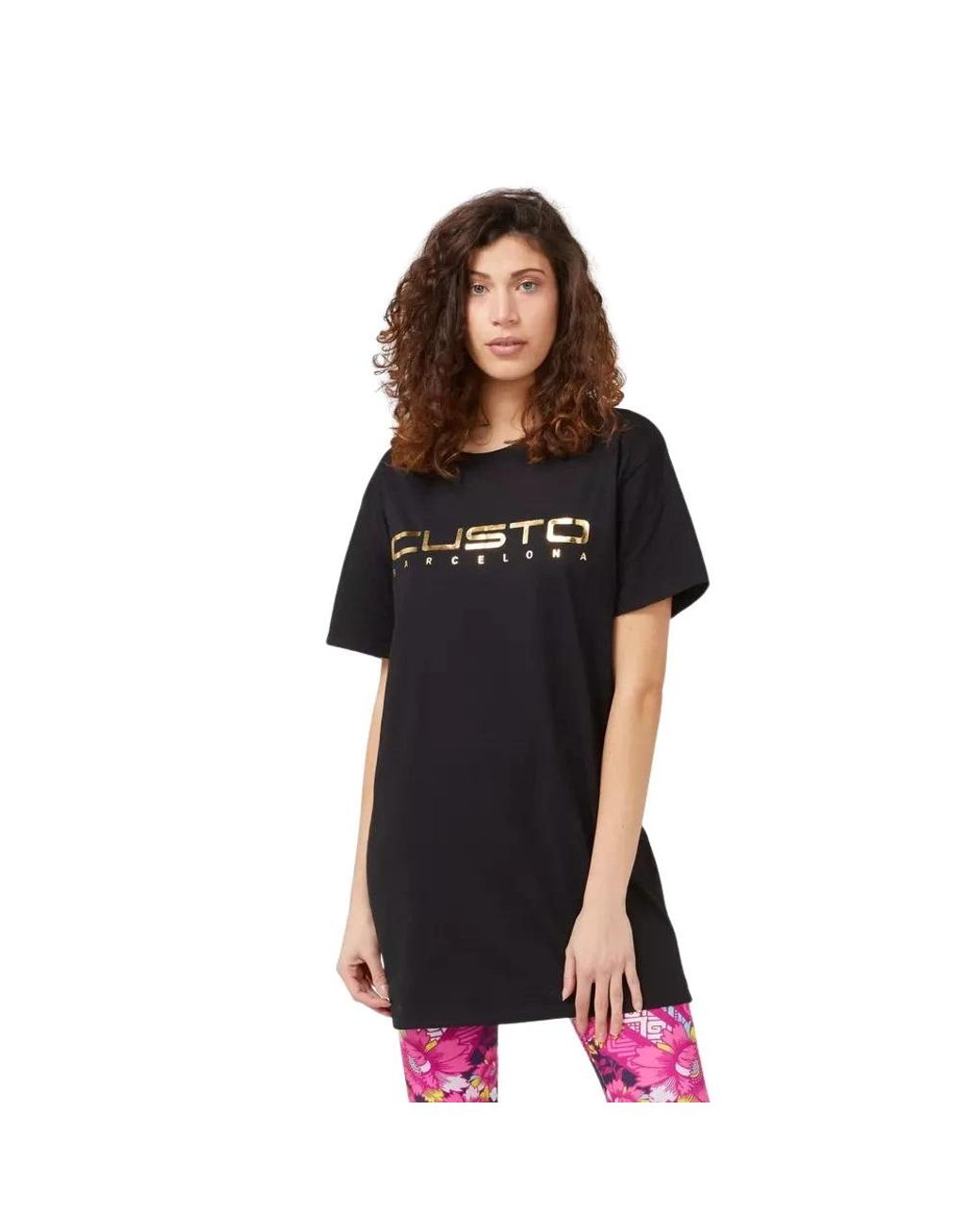 Custoline Oversized T-Shirt in het Black