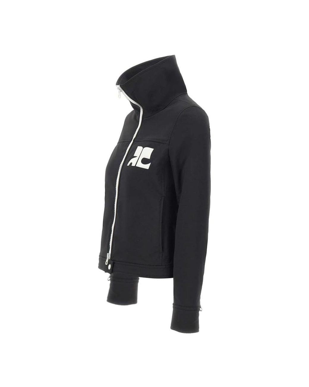 Courreges Black Light Jackets