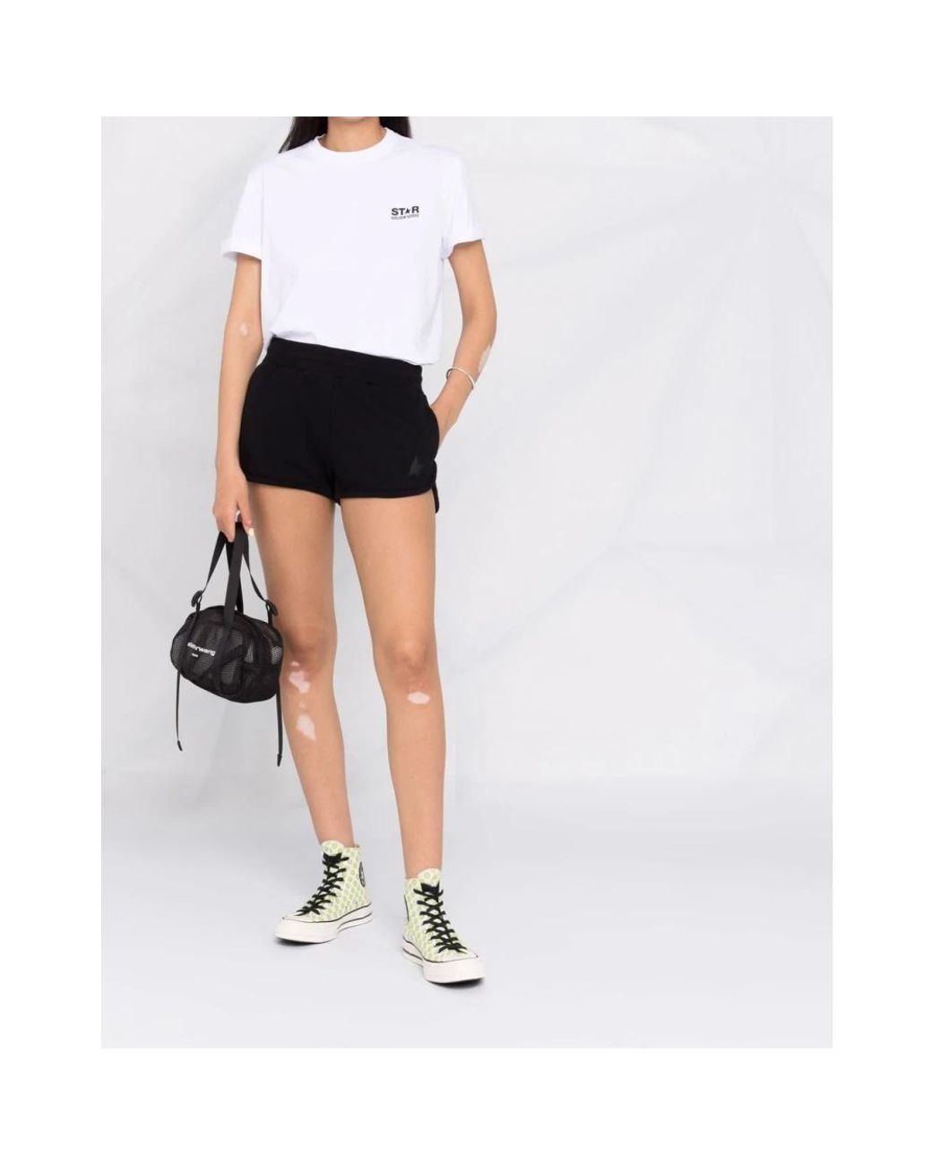 Golden Goose Deluxe Brand Black Short Shorts
