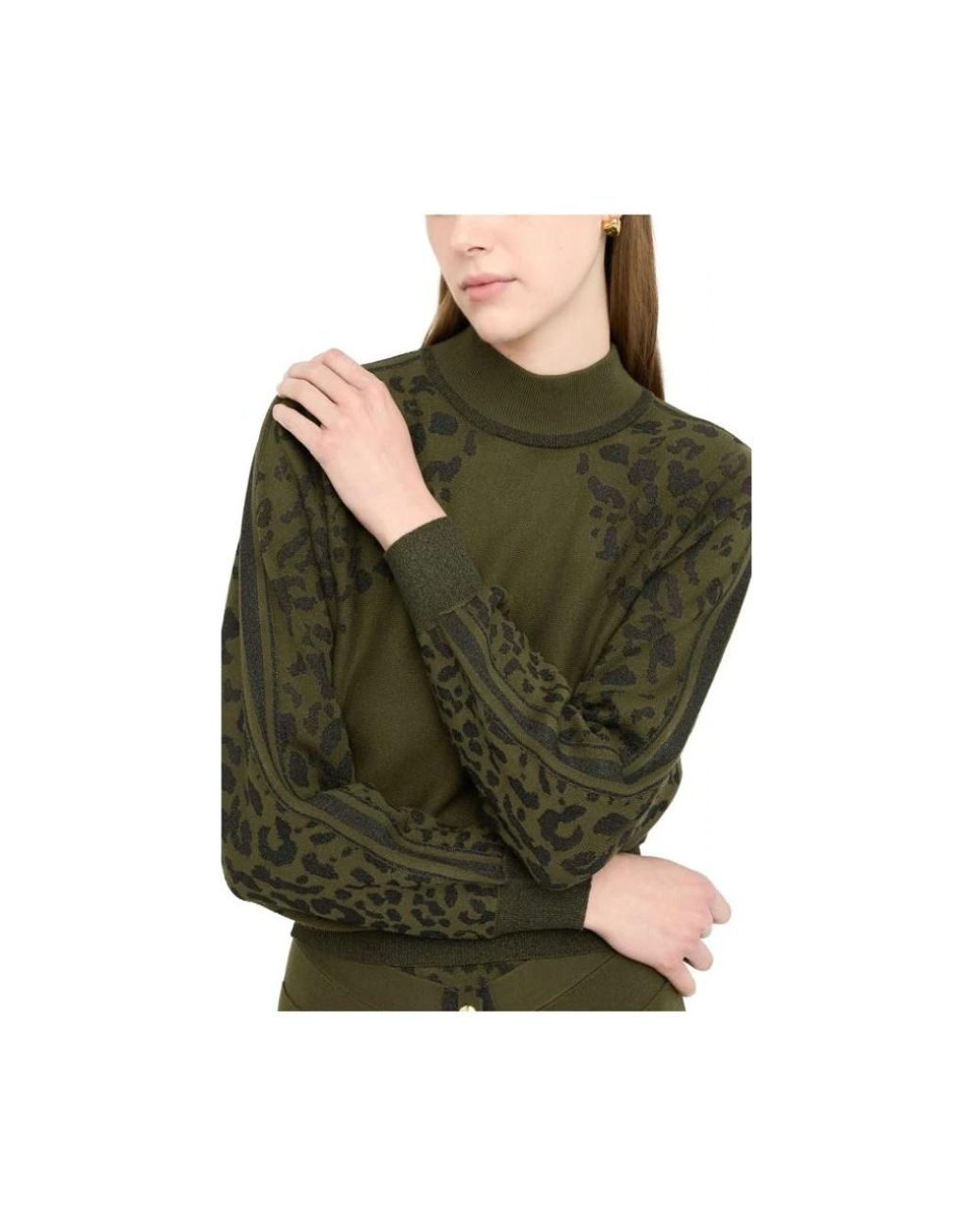 Liu Jo Green Turtlenecks