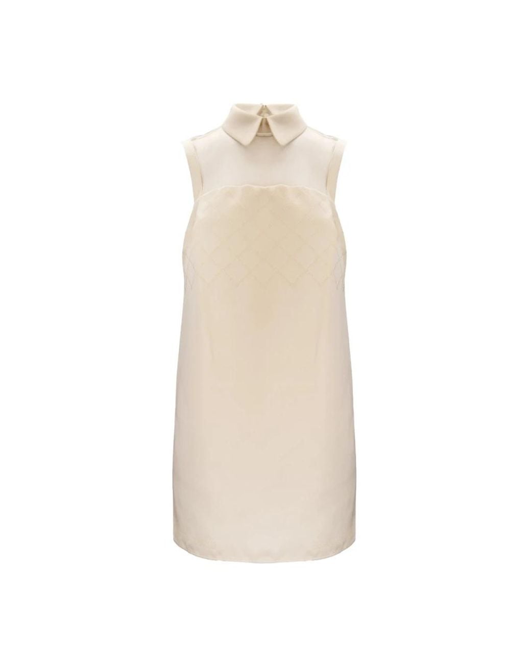 Elisabetta Franchi Natural Short Dresses