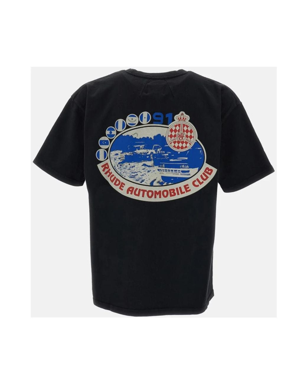 Rhude Black T-Shirts for men