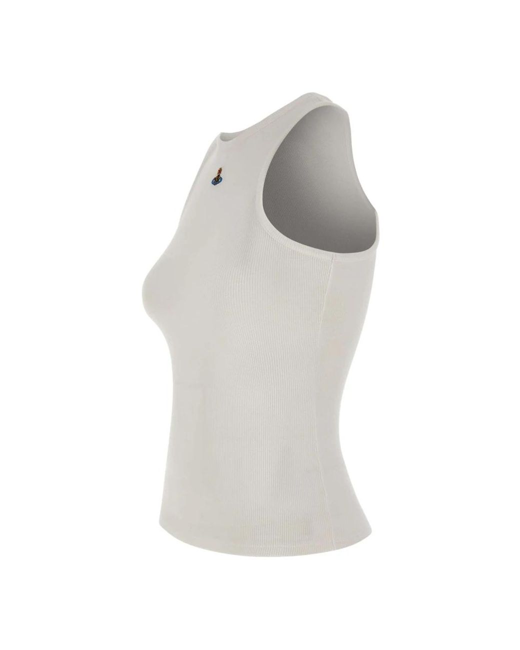 Vivienne Westwood White Sleeveless Tops