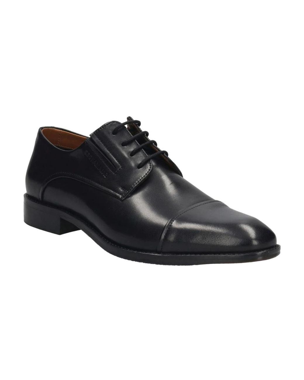 Salamander Black Dress Shoes for men