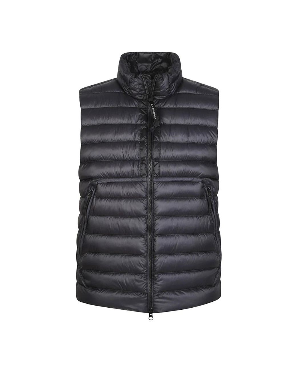 C P Company Black Waistcoats for men