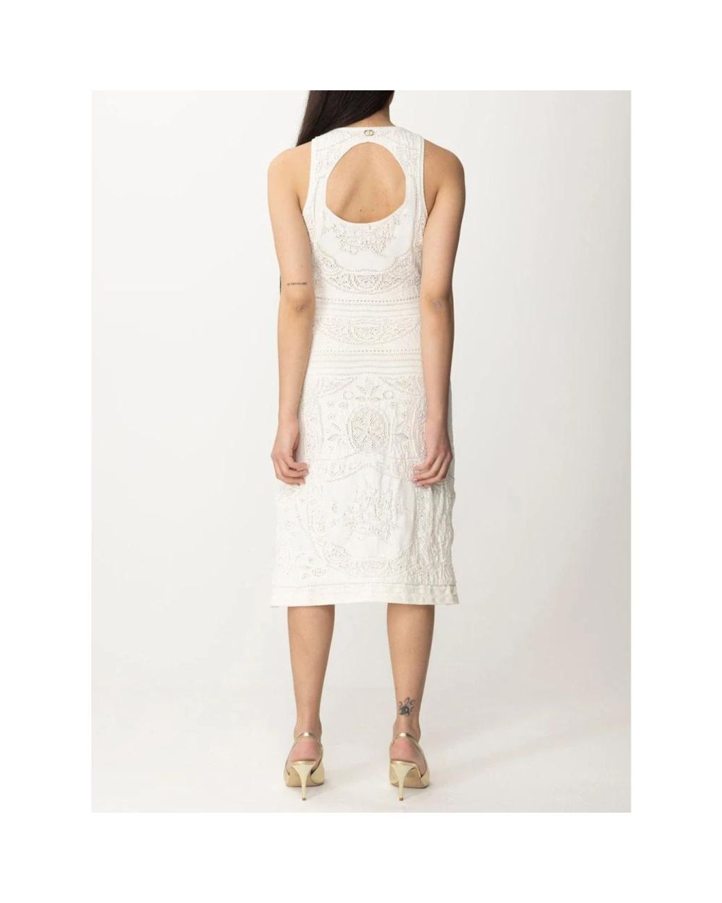 Twinset White Midi Dresses