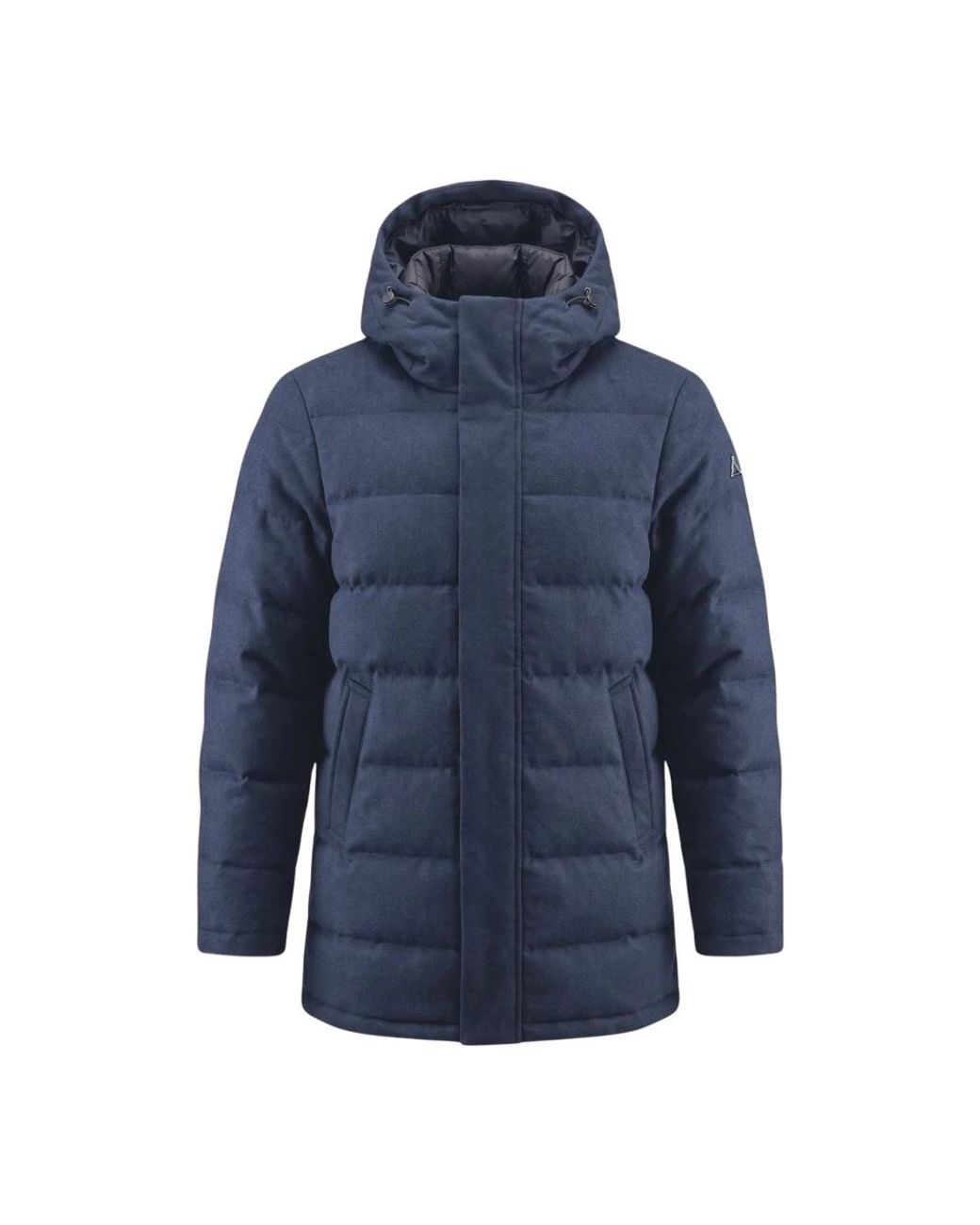 Heskimo Blue Down Coats for men