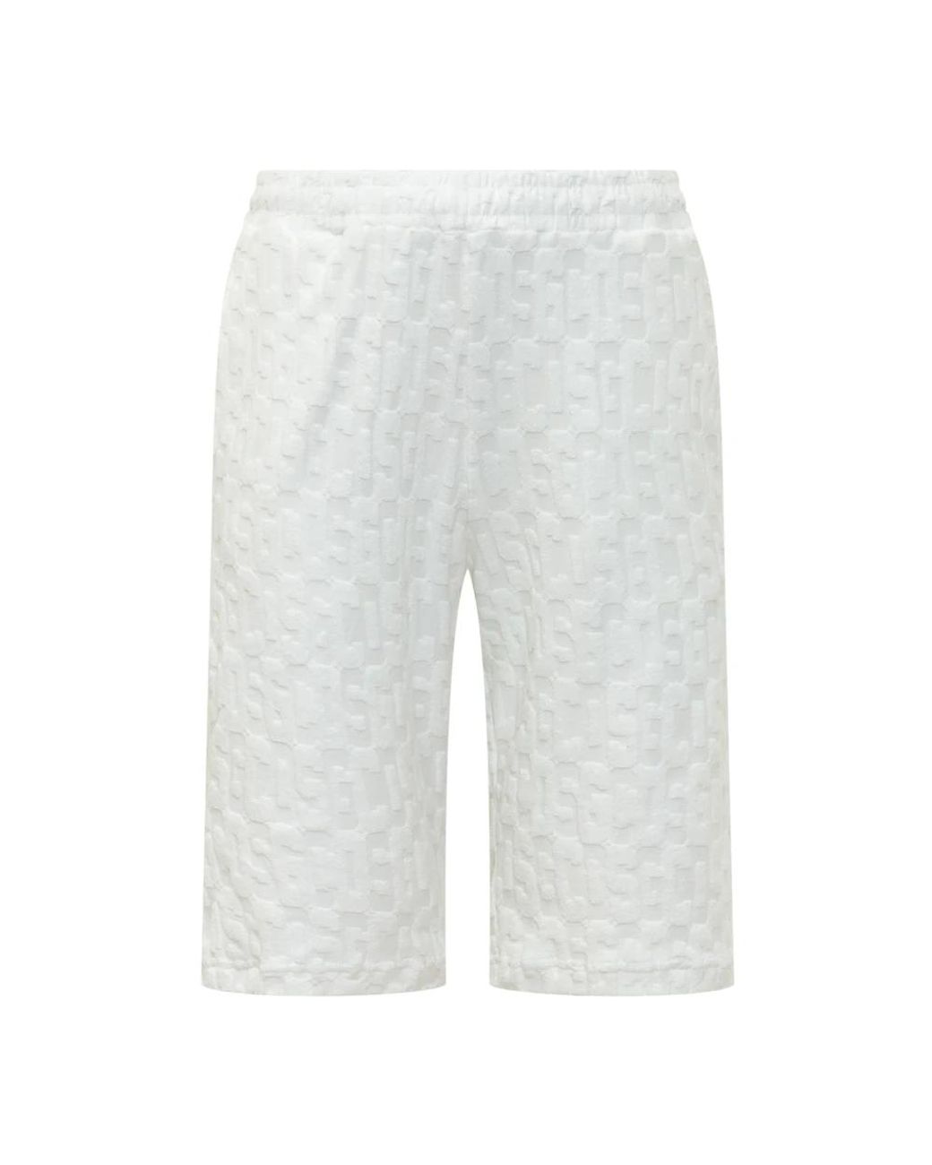 Gcds Gray Casual Shorts for men