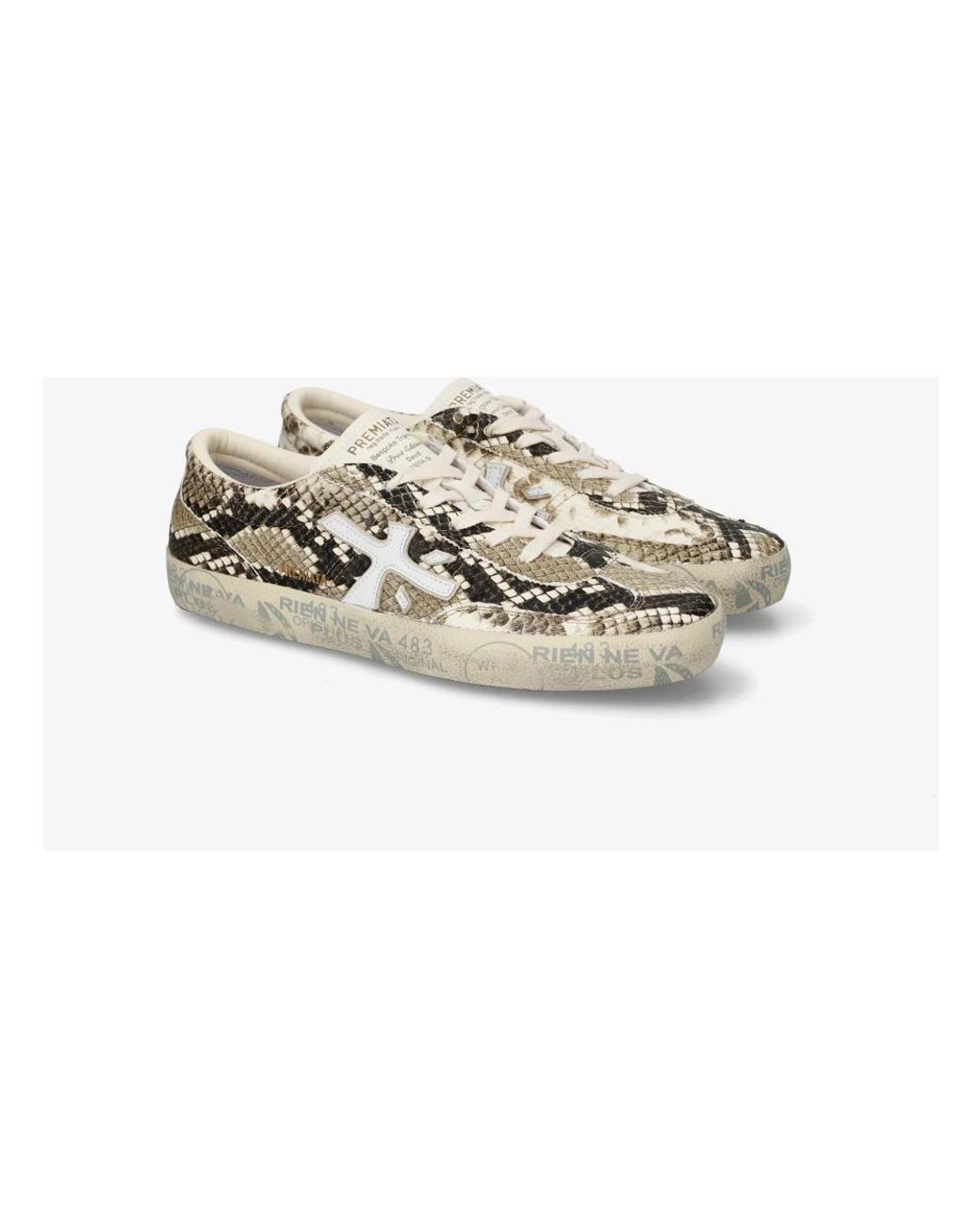 Premiata Natural Sneakers