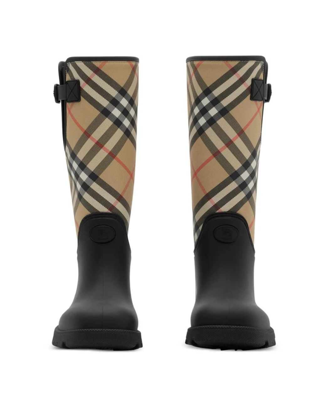 Burberry Black Rain Boots