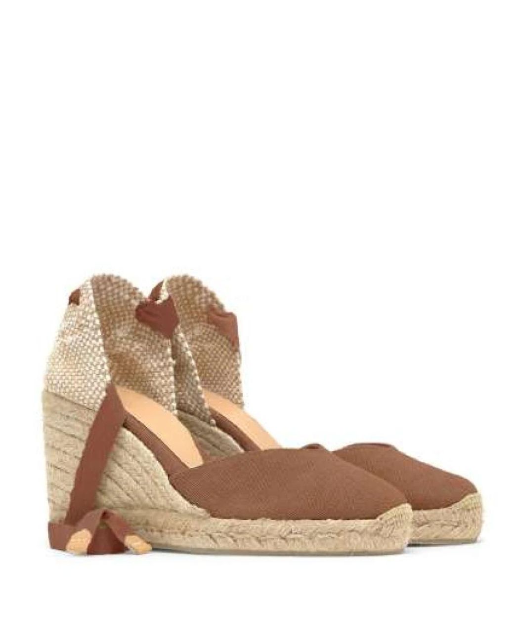 Castaner Brown Wedges