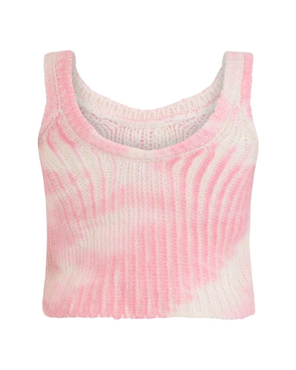 RED Valentino Pink Sleeveless Tops