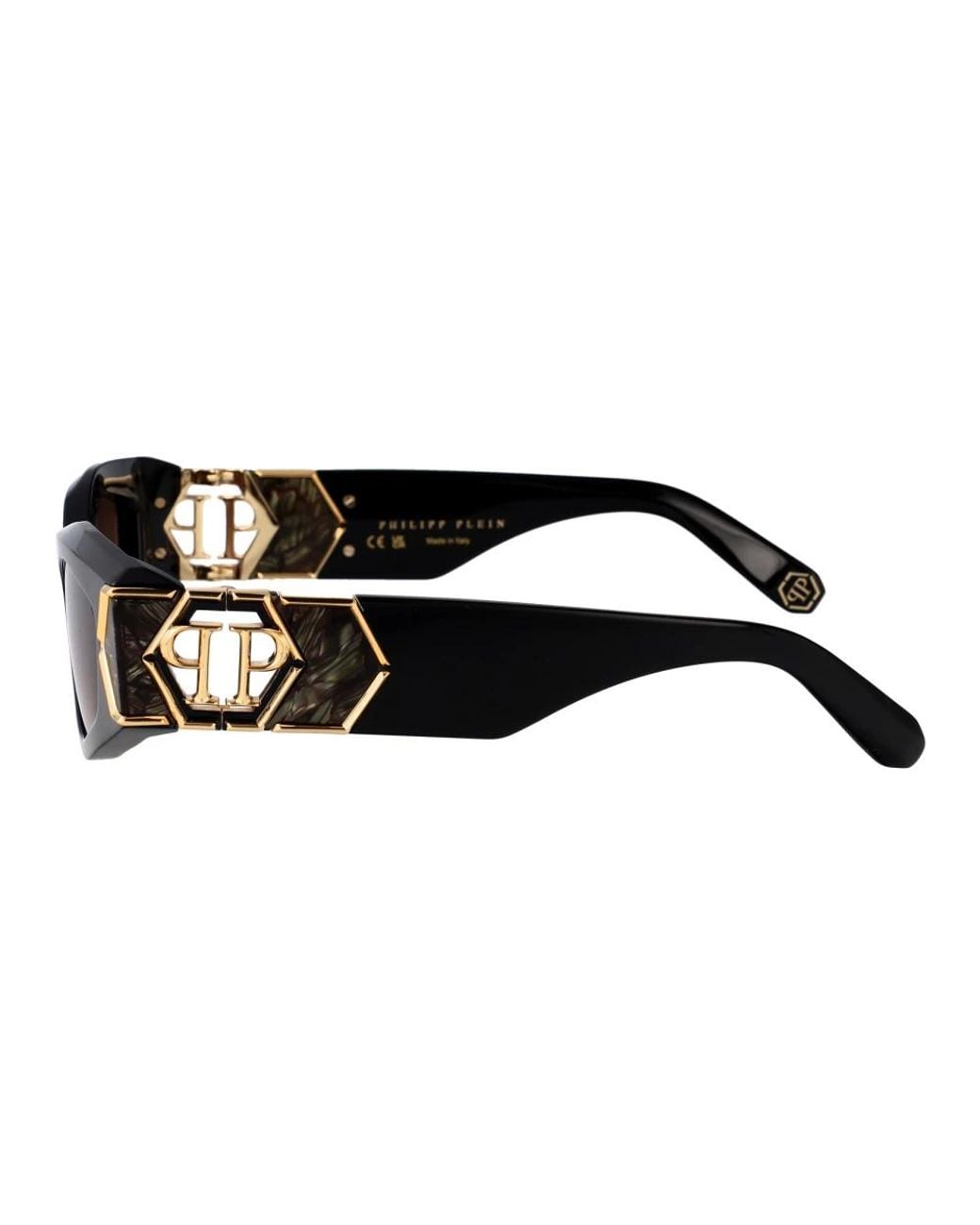 Philipp Plein Black Sunglasses