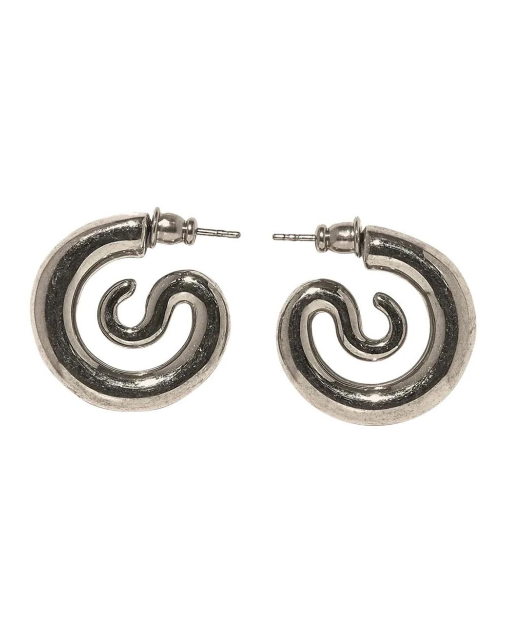 Earrings Panconesi en coloris Metallic