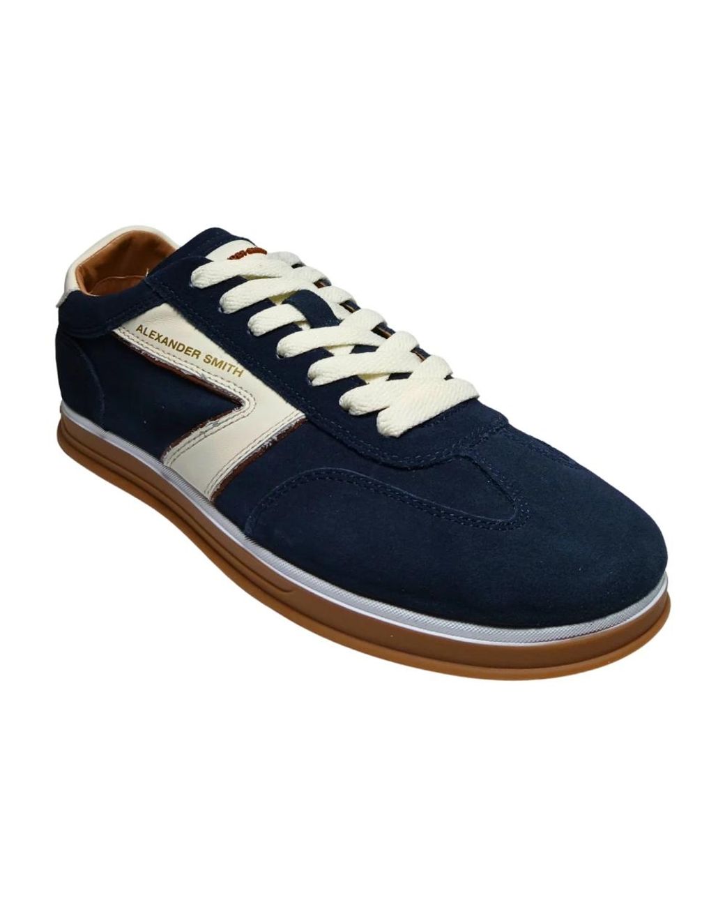 Alexander Smith Blue Sneakers for men
