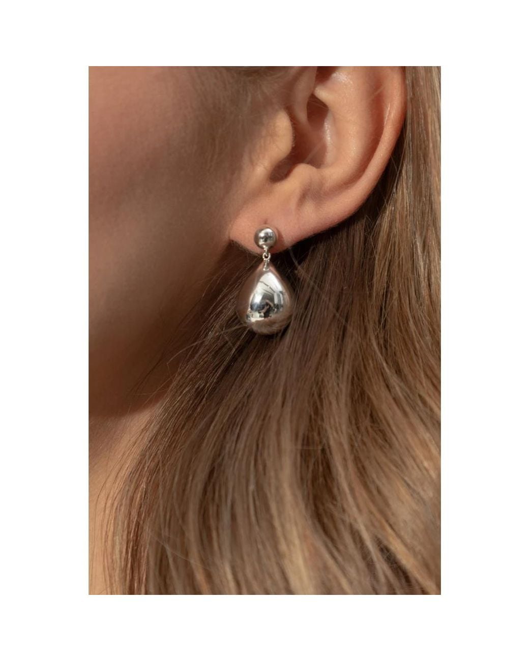 Earrings LIE STUDIO en coloris Metallic