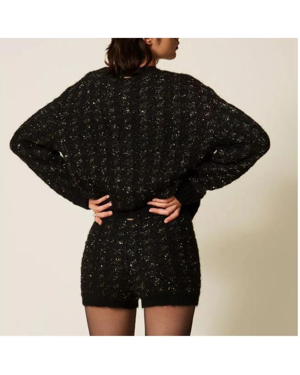 Twinset Black Short Shorts