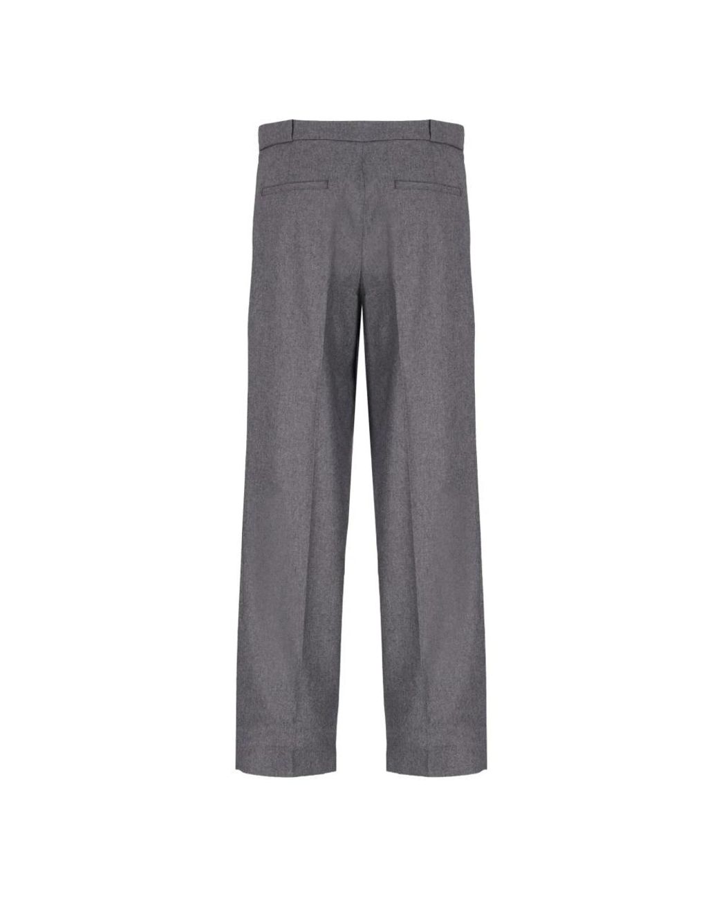 Laneus Gray Wide Trousers for men
