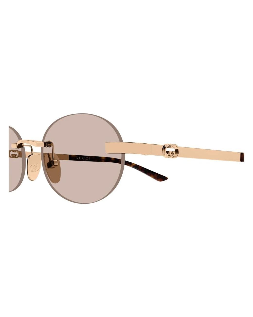 Gucci Yellow Sunglasses