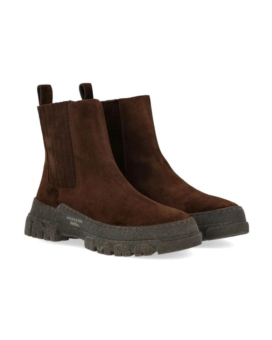 Weekend by Maxmara Brown Chelsea Boots