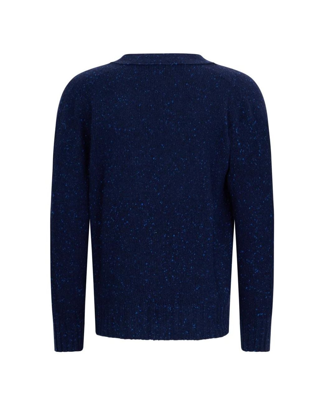 Malo Blue Cashmere Knitwear for men