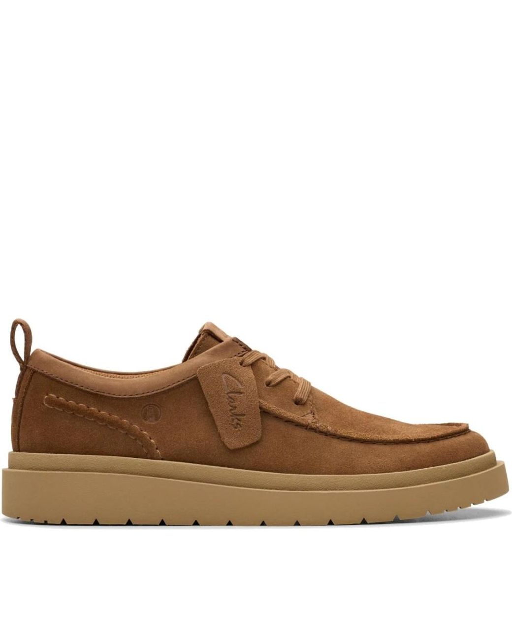 Clarks Brown Laced Shoes for men