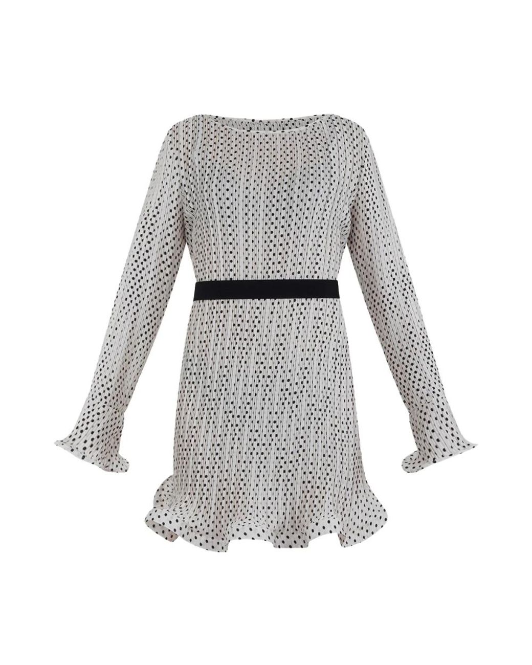 SIMONA CORSELLINI Gray Short Dresses