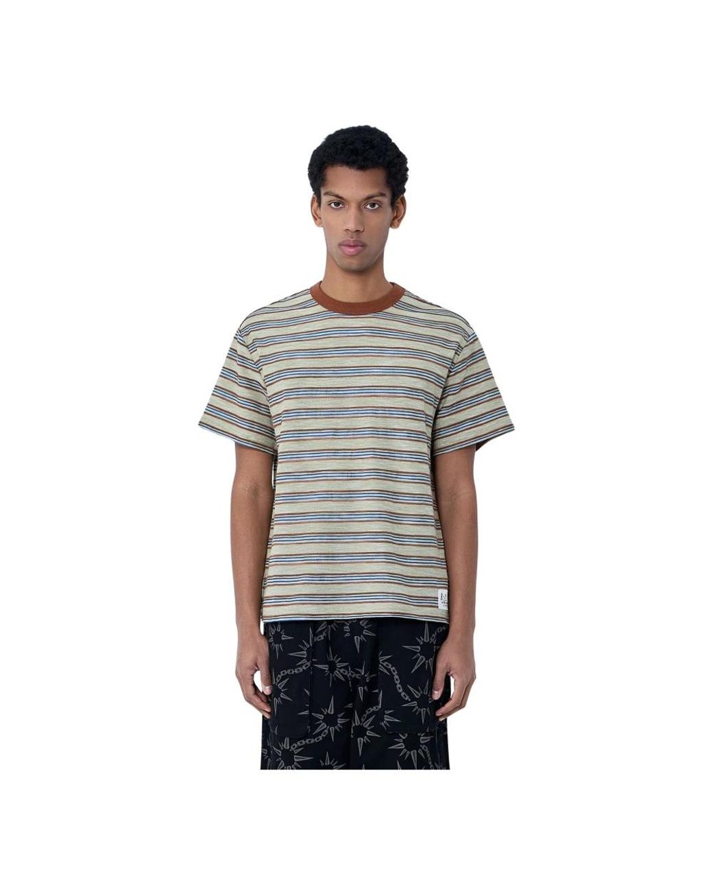 T-Shirts Brain Dead de hombre de color Gray