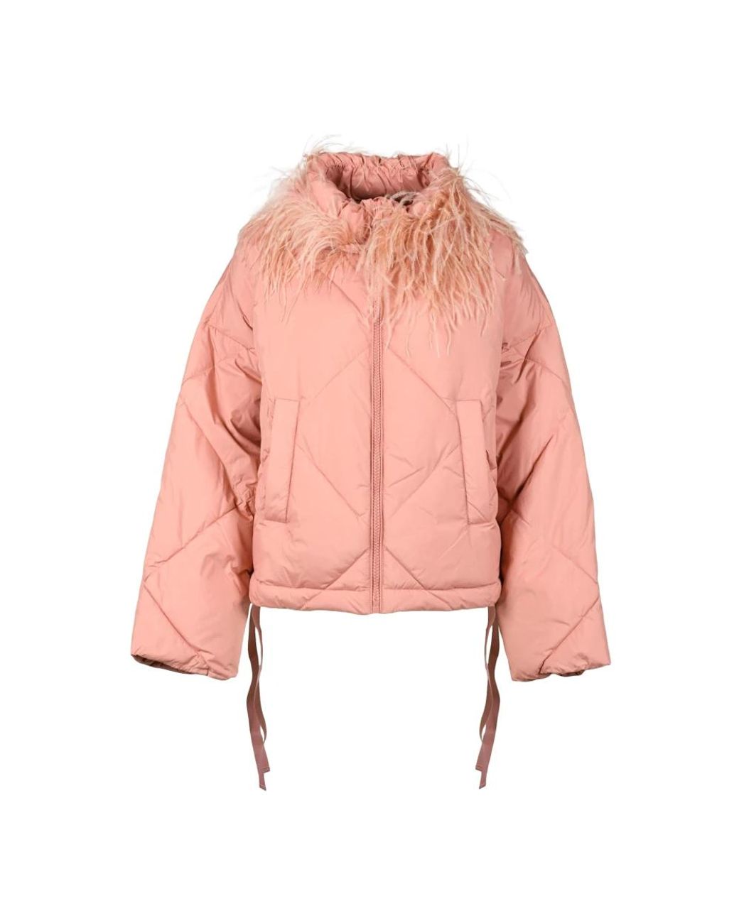 Twinset Pink Winter Jackets