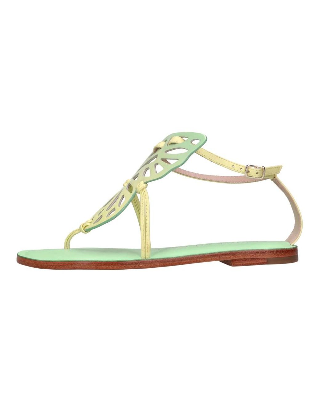 Sophia Webster Metallic Flat Sandals