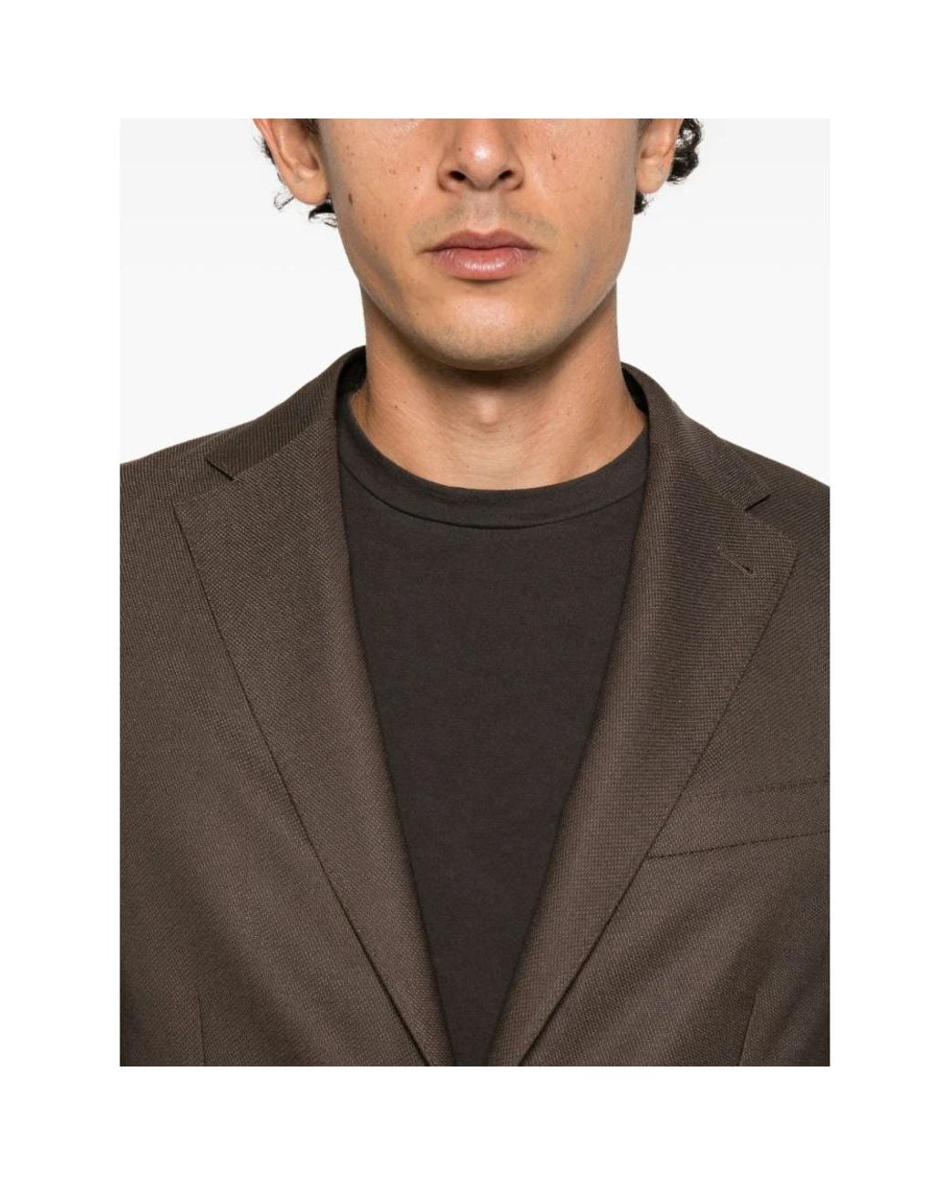 Corneliani Brown Blazers for men
