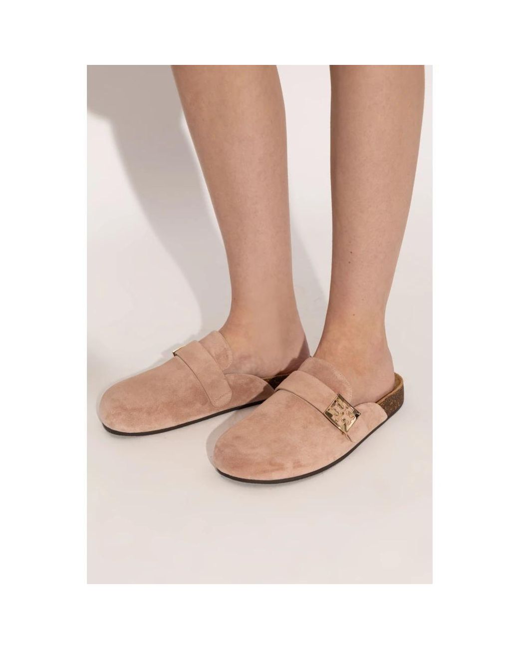 Tory Burch Brown Mules