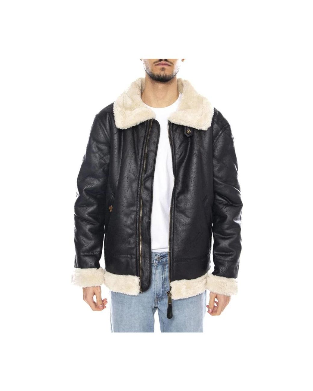 Winter Jackets Alpha Industries de hombre de color Black