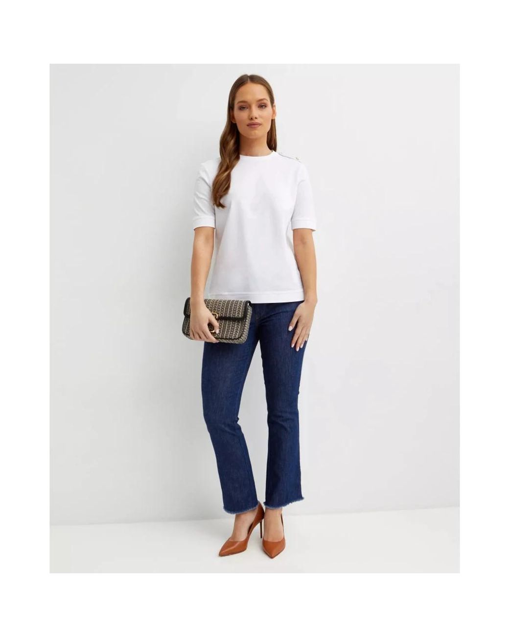 Fay Blue Bootcut Jeans