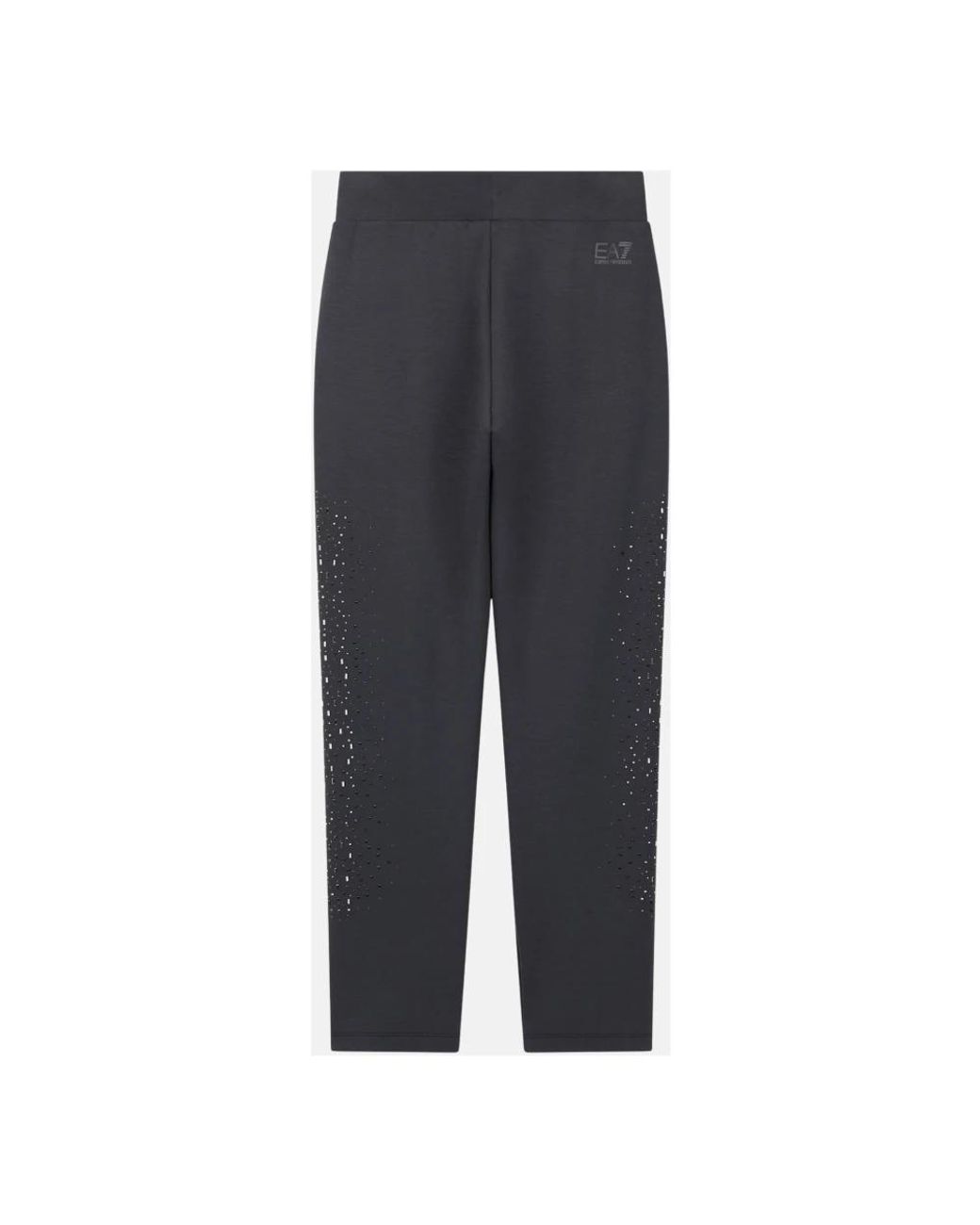 EA7 Gray Slim-Fit Trousers