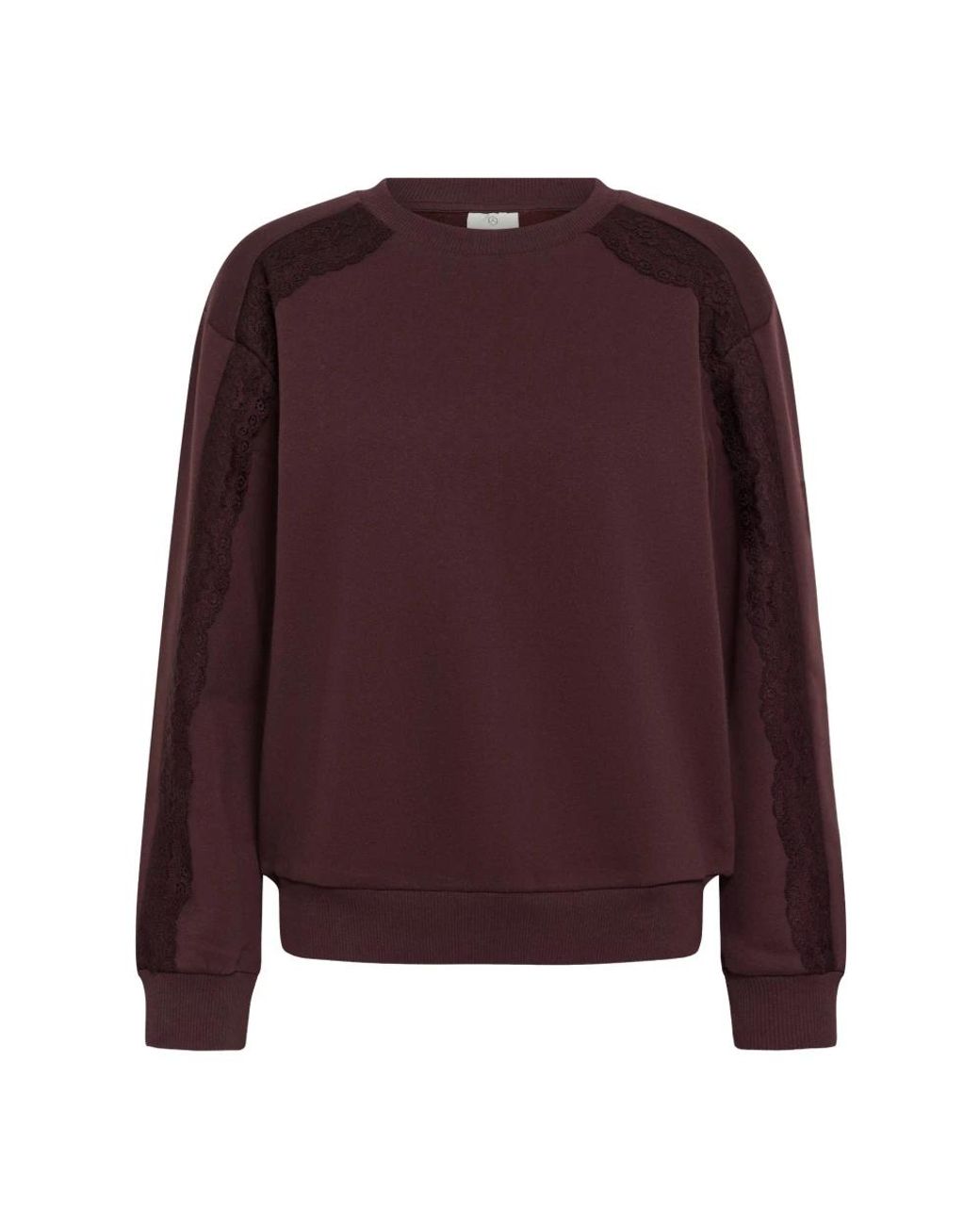 Sweatshirts Kaffe en coloris Purple