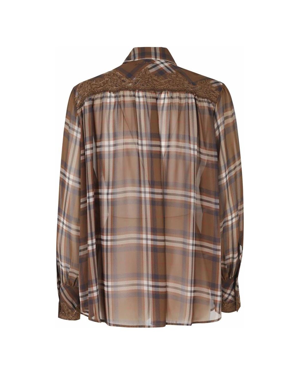 Ermanno Scervino Brown Shirts