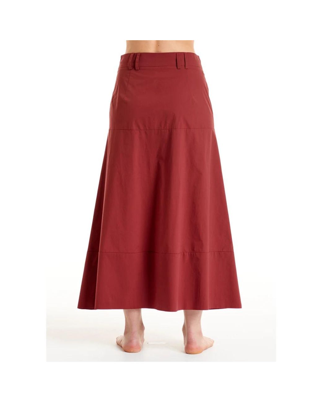 ALESSIA SANTI Red Maxi Skirts