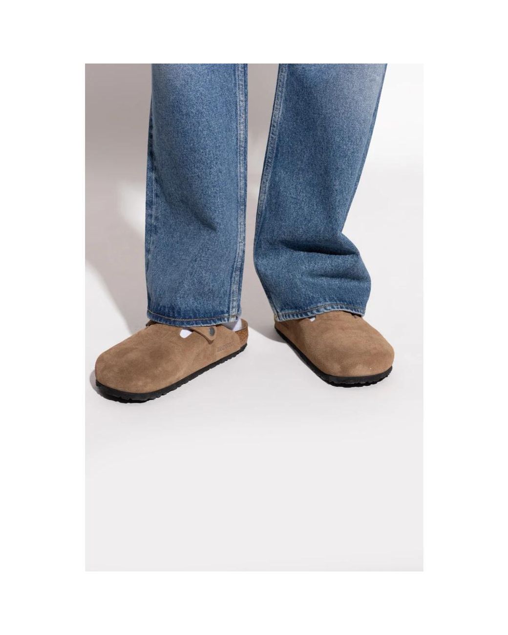 Birkenstock Brown Mules for men